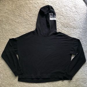 Alo Yoga Cozy Crop Hoodie